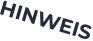 HINWEIS