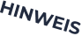 HINWEIS