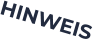 HINWEIS