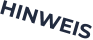 HINWEIS